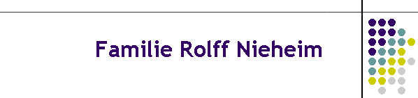 Familie Rolff Nieheim